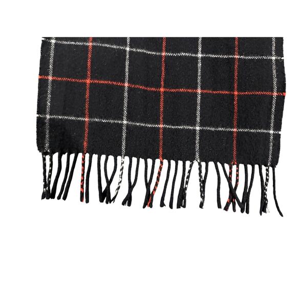 Burberry Vintage Cashmere Check Scarf/Muffler - EUC 100% Cashmere - Picture 5 of 5